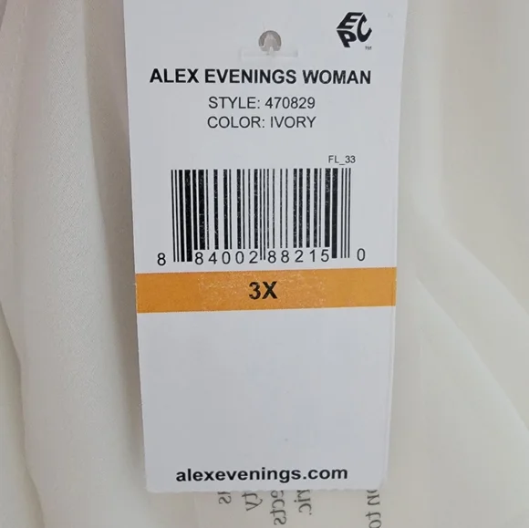 NWT Ivory White Chiffon Sheer Bolero Jacket Cover Up - Picture 6 of 7